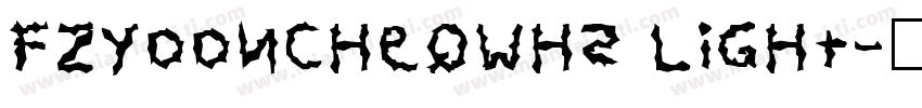 FZYooncheQWHS Light字体转换